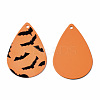 Spray Painted Iron Pendants IFIN-T016-86-3