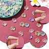 120Pcs 6 colors Transparent Acrylic Beads OACR-YW0002-33-2