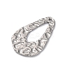 304 Stainless Steel Pendants STAS-L280-07AS-04-2
