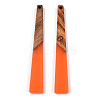 Translucent Resin & Walnut Wood Big Pendants LS-RESI-TAC0017-46-B02-2