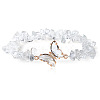 Fashionable Natural Quartz Crystal Chips Beaded Bracelets LS-TI6720-12-1