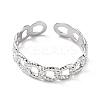 Tarnish Resistant 304 Stainless Steel Finger Rings RJEW-L102-04P-3