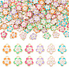 108Pcs 6 Colors Alloy Enamel Pendants FIND-TA0006-62-1