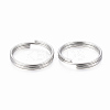 Tarnish Resistant 304 Stainless Steel Split Rings LS-X-STAS-H413-06P-B-2