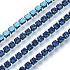 Electrophoresis Brass Rhinestone Strass Chains X1-CHC-Q009-SS6.5-B11-1