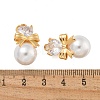 Brass Micro Pave Cubic Zirconia Pendants KK-U036-01G-3