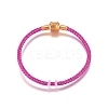 Braided Stainless Steel Wire European Style Bracelets Making AJEW-D047-02A-G-3