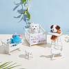 1 Set Wood Mini Furniture Model DIY-GO0002-35-6