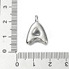 Anti-Tarnish 304 Stainless Steel Pendants Ion Plating(IP) STAS-U033-02P-A-3