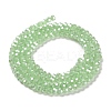 Electroplate Glass Beads Strands EGLA-A035-J3mm-A01-2