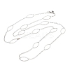 304 Stainless Steel Necklaces STAS-D084-29P-1