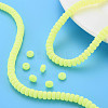 Handmade Polymer Clay Beads Strands CLAY-N008-207-8