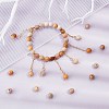 Natural Fossil Coral Beads Strands G-AR0003-18-4