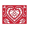 Heart Carbon Steel Cutting Dies Stencils DIY-WH0170-061-7