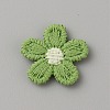 Two Tone Polyester Knitted Ornament Accessories DIY-WH0308-417G-1