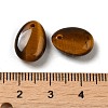 Natural Tiger Eye Teardrop Charms G-M410-01-09-3