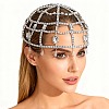 Alloy Rhinestone Headbands for Women AJEW-WH20020-241P-1