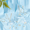60Pcs 3 Style Brass Pendants KK-BBC0001-32-5