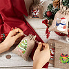 30Pcs 15 Styles Rectangle Jute Cloth Storage Pouches ABAG-KS0001-03-6
