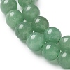 Natural Green Aventurine Round Beads Strands X-G-S150-8mm-1-4