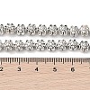Tibetan Style Flower Alloy Bead Strands TIBEB-O007-13-NR-2
