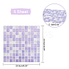 PET Self-Adhesive Mark Crystal Pattern Paper DIY-WH0223-11A-3