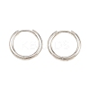 Brass Huggie Hoop Earrings Earrings KK-CBA8A92-03P-4