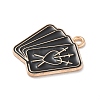 Alloy Enamel Pendants LS-ENAM-A008-45F-KCG-2