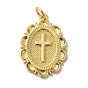 Rack Plating Brass Pendants KK-U027-44G-1
