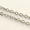 Tarnish Resistant 304 Stainless Steel Cable Chains CHS-Q001-17-100m-1