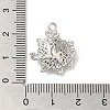 Rack Plating Brass Cubic Zirconia Pendants KK-M267-13P-3