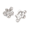 Rack Plating Alloy Rhinestone Pendants PALLOY-F311-21P-01-2