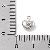 Brass Micro Pave Cubic Zirconia Pendants KK-D283-02P-3