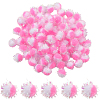 100Pcs Polyester Pom Pom Ball DIY-SC0031-43A-1