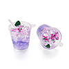 Transparent Resin Big Pendants LS-RESI-TAC0019-04D-2