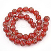 Handmade Gold Sand Lampwork Beads LAMP-T006-07G-2