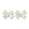 Transparent Printed Acrylic Cabochons OACR-M008-01B-1