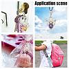 Angel Glass Pendant Decorations PALLOY-HY00018-7