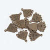 Alloy Connector Rhinestone Settings LS-X-EA10685Y-AB-4