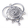 Tibetan Style Alloy Chandelier Components TIBE-Q054-08AS-NR-2