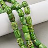 Natural Regalite/Imperial Jasper/Sea Sediment Jasper Beads Strands G-Z095-B01-1