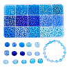 3315Pcs 15 Colors Glass Round Seed Beads SEED-DC0001-05-1