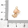 Brass Micro Pave Cubic Zirconia Pendants KK-D288-06G-3