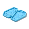 DIY Coffin with Bat Pendant Silhouette Silicone Molds LS-DIY-I099-16-4