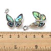 Brass Micro Pave Clear Cubic Zirconia Pendants KK-L211-020P-03-3