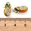 Alloy Enamel With Rhinestone Pendants PALLOY-S032-02A-3