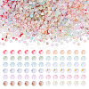 1200Pcs 12 Colors Frosted Glass Beads FGLA-TA0001-04-2