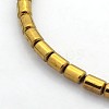 Electroplate Non-magnetic Synthetic Hematite Beads Strands G-J210A-05-1