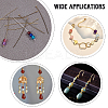 300pcs 3 Colors Brass Ball Head Pins KK-AR0002-16-4