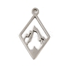 Non-Tarnish 304 Stainless Steel Pendants STAS-S123-01P-02-1